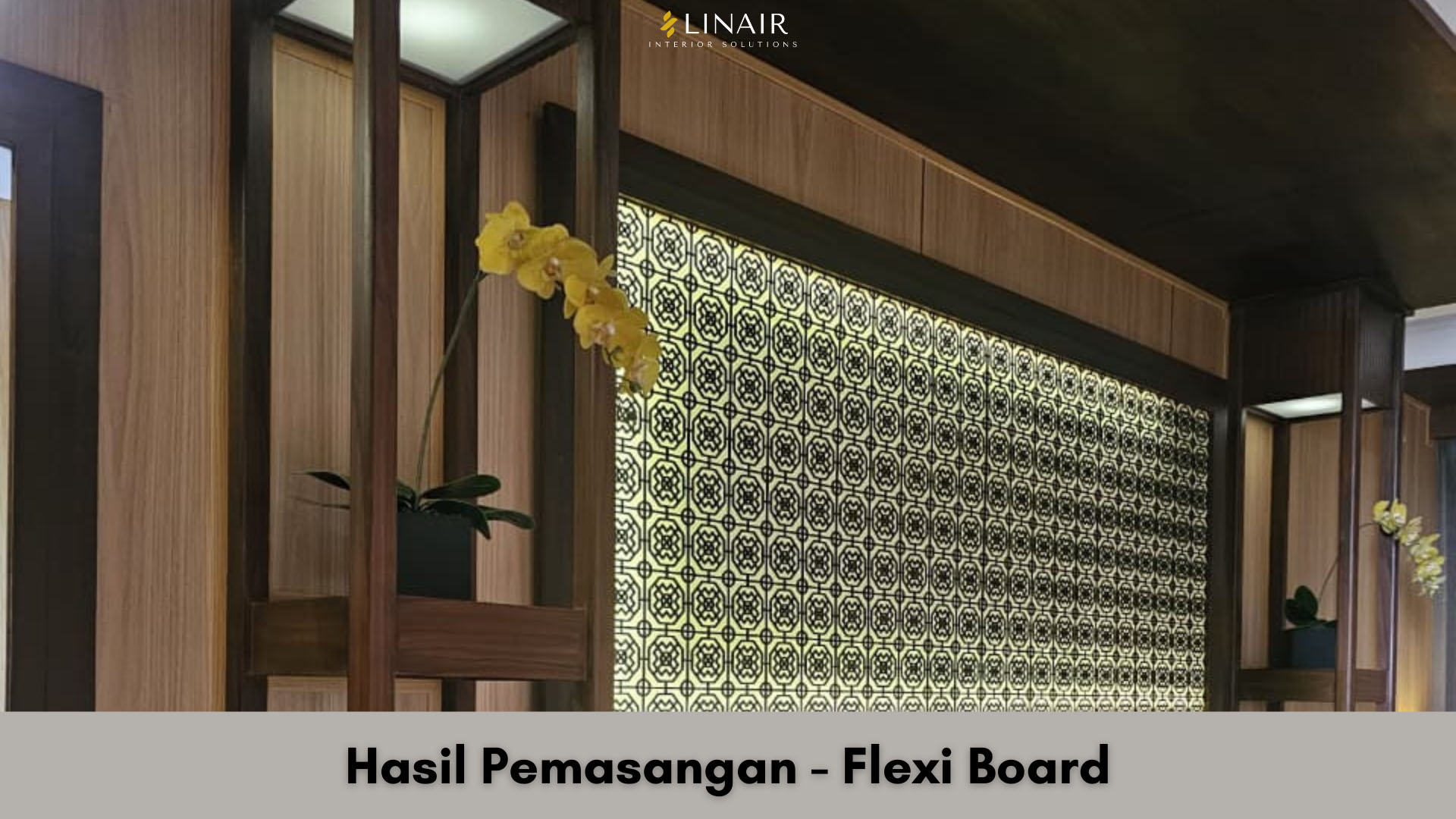 Flexiboard yang mengubah interior seperti hotel bintang lima